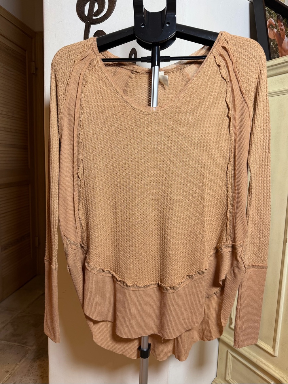 NWOT We The Free lightweight waffle knit tunic
